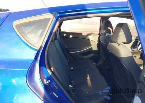 2012 Hyundai Accent Se z USA, uszkodzony, nr VIN KMHCU5AE3CU011091